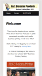 Mobile Screenshot of carlbusinessproducts.com